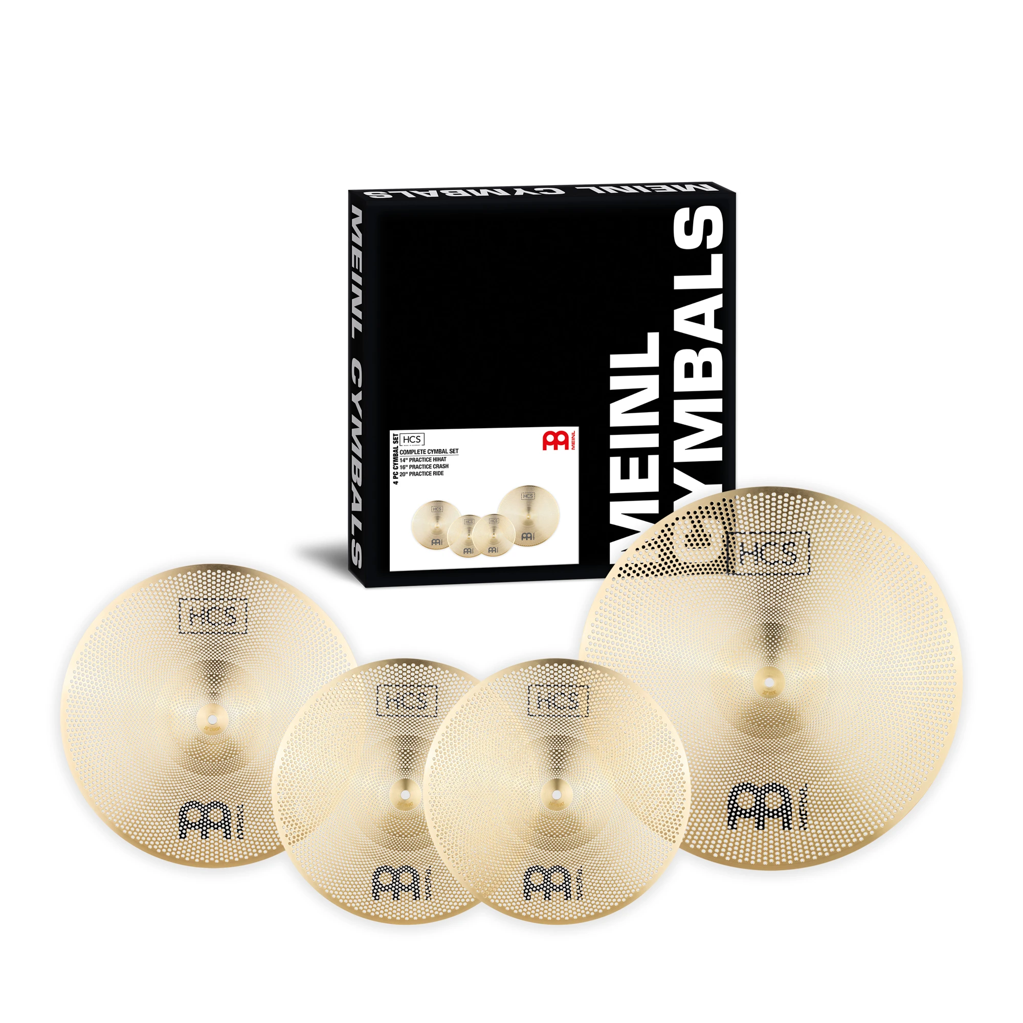Meinl HCS Practice Cymbalset 14/16/20